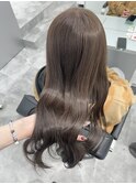 ブリーチなしベージュ