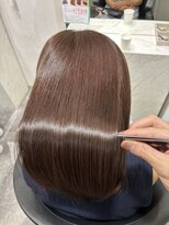 エイゼット バンビーニ 川越(AZ bambini)&nbsp;【大山透輝】髪質改善メテオカラー×ピンクブラウン