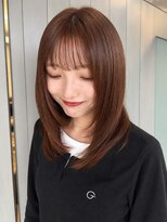 ルトワフクロマチ(Lutowa Fukuromachi)&nbsp;ダークパープル/ナチュラルショート/ミルクブラウン/秋/袋町