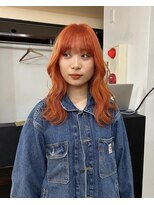 バディヘアーサロン(BUDDY HAIR SALON)&nbsp;オレンジカラー