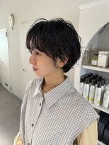 アム(amu)&nbsp;ショートパーマ/マッシュショートパーマ/ニュアンスパーマ