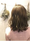 Neolive aim  切りっぱなし鎖骨ボブ