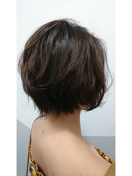 ミエルヘアーブラン(miel hair blanc) ジェンダーレス レトロボブ【miel hair blanc】