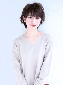 アビエクレール 河内花園(abije claire) 知的な色気のボブ風ショート★20代30代50代 髪質改善