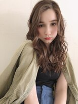 チョビー 銀座(chobii)&nbsp;グレージュ/デジタルパーマ/小顔/ゆるふわ/大人かわいい/高柳