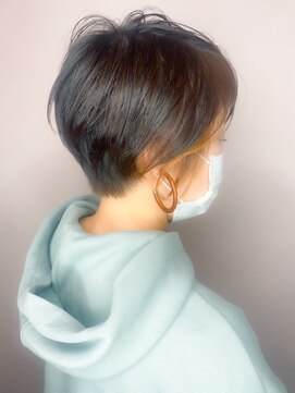 グラッシー センター北店(GLASSI) 【GLASSI】大人かわいい小顔ショート★デザインカラー★髪質改善