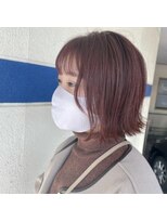 シエル CIEL ヘアー アンド メイク Hair & Make ピンクボブ