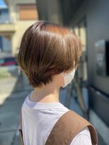 ウォーカーズ(WALKERS) ハンサムショート×オリーブベージュ(ブリーチ履歴)