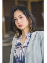 アルジャーノン グリーン(ALGERNON GREEN)&nbsp;インナーカラー/ハイライト/イヤリングカラー/ブリーチ