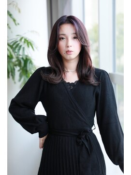 キッカ 千葉店(CHICCA) 大人かわいい韓国風ヘアスタイル（ヨシンモリ）