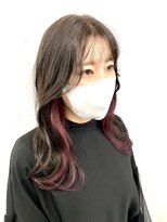 エイト 池袋店(EIGHT ikebukuro)&nbsp;インナーカラー　ピンクヴァイオレット