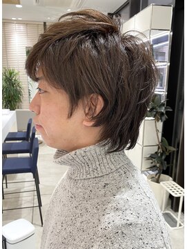 ステアケース 武蔵小杉店(stair:case) メンズ/ウルフカット/レイヤー/大人メンズカット/サイドパート