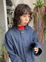 フィン(fin,)&nbsp;fin,/外ハネボブ/セクションカラー/グラデーションカラー