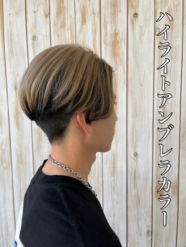 ルシード スタイル オルガ(LUCIDO STYLE Orga) 20代メンズツーブロハイトーンカラー