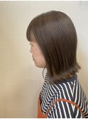 切りっぱなしボブ