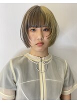 シータ(sheta)&nbsp;sheta セクションカラー　ツートンカラー