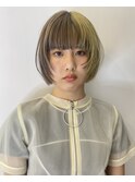 sheta セクションカラー ツートンカラー