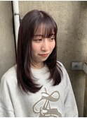 韓国風顔周りレイヤースタイル/ワンカールでも可愛く