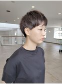 丸みベリーショート/ショートカット/ショートヘア/30代/40代