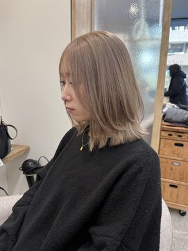 シアエミュー 新越谷店(SHEER emu) 【Ami】ミルクティーベージュ