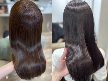 プラグ(Plug)の写真/パサつきや広がりにお悩みの方へ◆ケラチントリートメントで内部補修＆潤い♪サロン帰りの手触りが続く◎