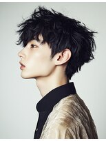 ピーチ バイ ニューヨークニューヨーク(a Peach by NYNY)&nbsp;爽やかメンズ☆無造作マッシュナチュラル黒髪