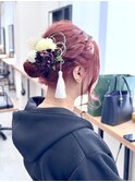 シニヨンアレンジ