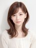 【2】ダメージレス白髪染め+クレンジング+スパ+頭浸浴+3ステップ超音波TR