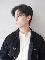 ニコ トウキョウ ロジック(nico TOKYO Logic)&nbsp;センターパートニュアンスパーマフェザーパーマ