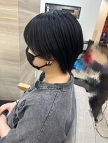 ラビス クローバー(Lovis clover) 『ゆうあ』ウルフカット×ブラック♪♪