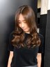 巻いたような仕上りの優しいデジタルパーマ+カット15%off￥15950→￥13558