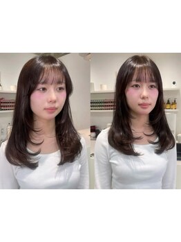 表情まで素敵に魅せるカット◎[千葉/ボブパーマ/トリートメント/髪質改善/ブリーチ/ダブルカラー/学割U24]