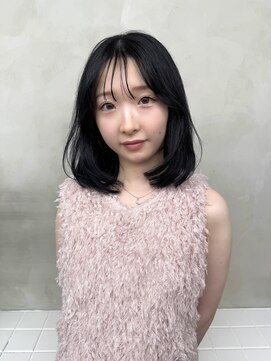 ニコ トウキョウ 渋谷(nico TOKYO) グレージュ韓国ミディアムボブレイヤーウルフボブレイヤーカット