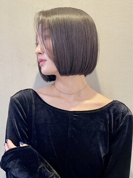 ロンド メリー 大宮(Lond merry) マロンベージュ/オリーブグレー/ブリーチなし/ボブ/小顔大宮