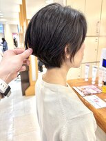 モリオ フロム ロンドン サッポロファクトリー店(morio FROM LONDON)&nbsp;morio/ショートカット/大人ショート/丸みショート/ショートボブ