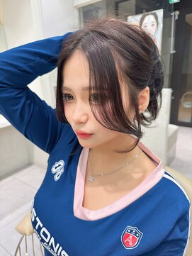 ロンドメリア 天神大名店(Lond Melia) イメチェンヘアスタイル小顔に見せるヘアココアベージュ