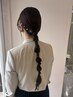【特別な日に】hair set ￥4840→￥3840