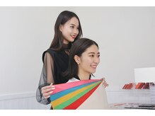 スタジオキコ 新大久保(studio KICO)の雰囲気(イメージコンサルタントによるパーソナルカラー診断プランも◎)