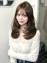 アイシー 表参道(ICY) 韓国っぽ◇色気上質ツヤカラー/透明感オリーブグレージュカラー