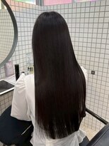 ルトワフクロマチ(Lutowa Fukuromachi) ダークパープル/ナチュラルショート/夏のヘアアレンジ/袋町