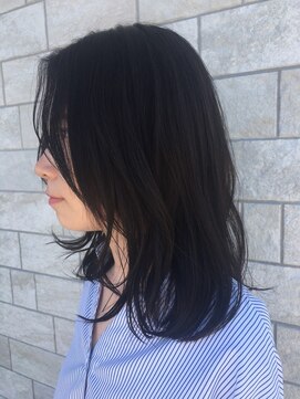 クイーンズゲート RITZ店(Queens's gate) ナチュラルダークセミロング