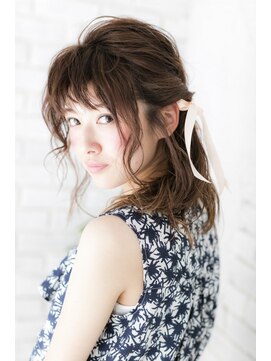 アジールヘア 所沢プロペ通り店(agir hair) ゆるふわガーリーアレンジ♪【所沢】
