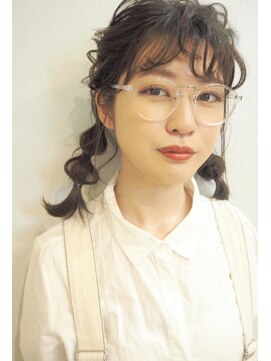 アジュール(hair&make AZURE) ふわふわツインアレンジ＊＊