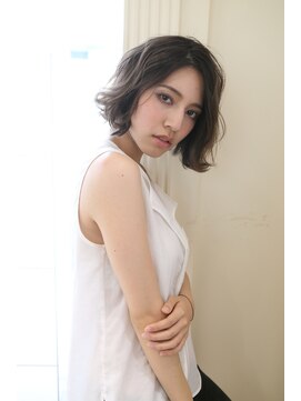 ヘアアンドメイク 心座(hair&make) 外ハネロブ☆