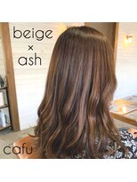 カフーヘアー 本店(Cafu hair) アッシュベージュカラー◎