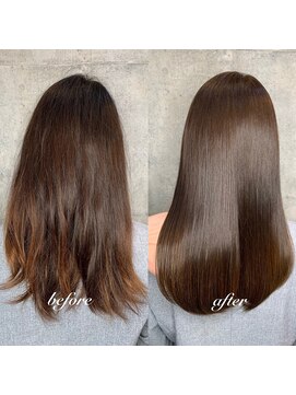 ユアーズヘア 新宿WEST(youres hair) 髪質改善　水素トリートメント　酸熱トリートメント　ストレート