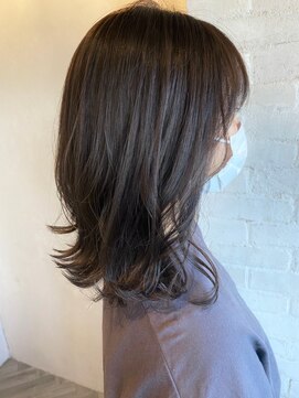 ベルビアンカ(Belle BIANCA) Belle BIANCA レイヤーカット/グレージュ/暗髪 by.yukiho