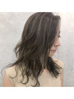 アジールヘア 赤羽駅南口店(agir hair)&nbsp;大人の色気ヘアナチュラルハイライトイルミナカラー20代30代40代