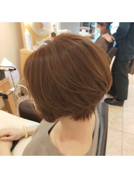 松本平太郎美容室 銀座パートフォー(PART４) 銀座　髪質改善　　イノアカラー　◎30代　40代　50代