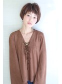 イメチェンに最適！前髪ワンポイントショート
